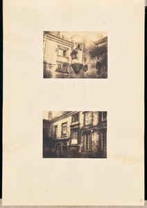 [Detail of private house, probably Laon]