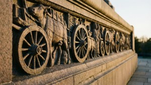 Detail of the Ox Wagon