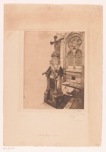 Detail van de Notre-Dame in Parijs