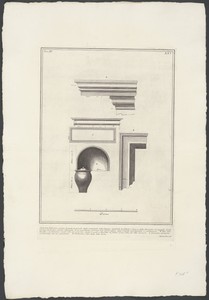 Details van de graftombe van de vrijgelatenen en slaafgemaakten van de familie van Augustus