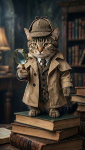 Detective Cat