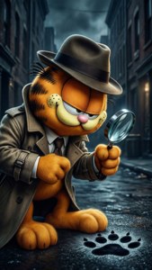 Detective Garfield Mystery