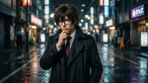 Detective in the Rain