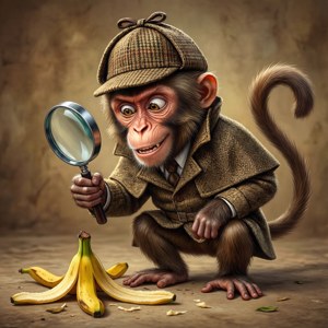 Detective Monkey on the Case
