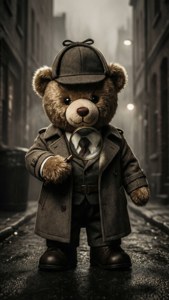 Detective Teddy Bear