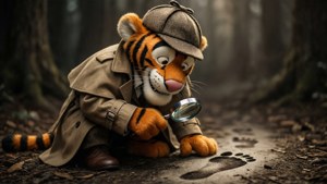 Detective Tigger