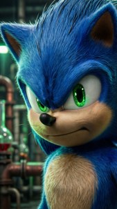 Determined Blue Blur