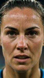 Determined Face