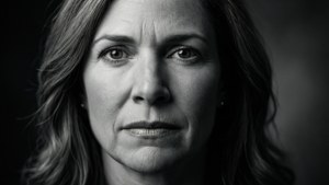 Determined Gaze