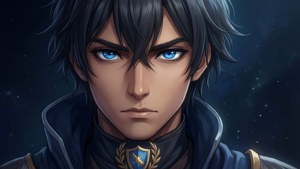 Determined Gaze