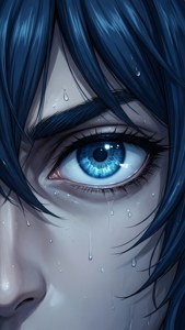 Determined Gaze