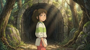 Determined Gaze at the Tunnel
