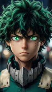 Determined Gaze