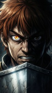 Determined Gaze