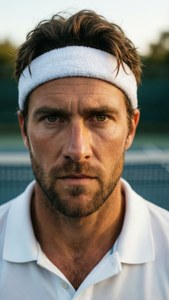 Determined Gaze