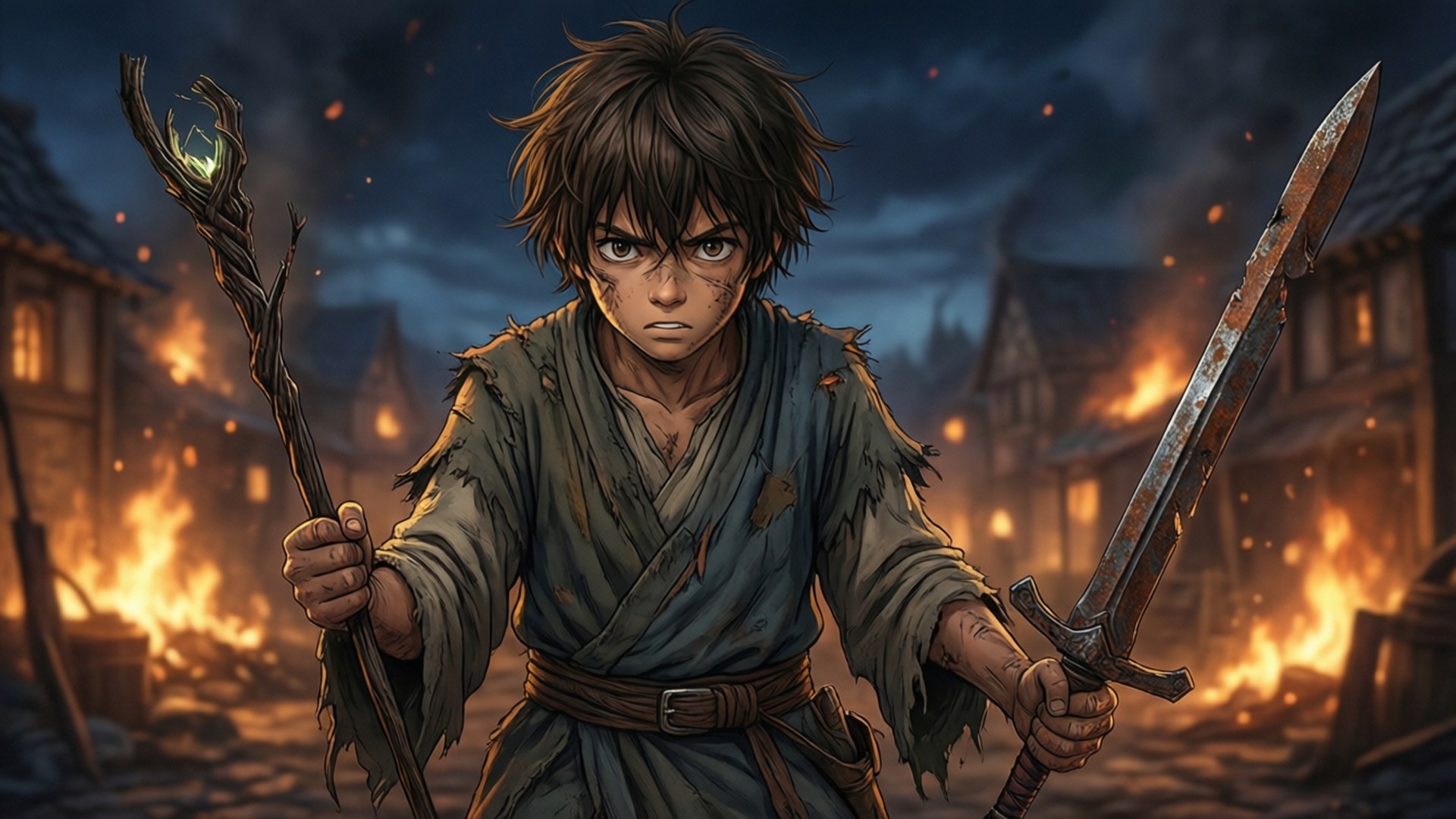 Determined Survivor by Wallpapers.art Studio
