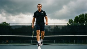 Determined Walk to Net