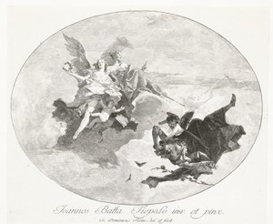 Deugd en Faam verjagen Gierigheid