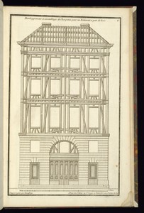Developpement et assemblage de Charpente pour un Bâtiment à pan de bois