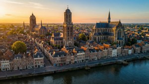 Deventer Skyline at Sunset
