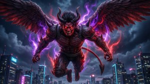 Devil Kazuya Soaring