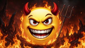Devil Smirk Emoji