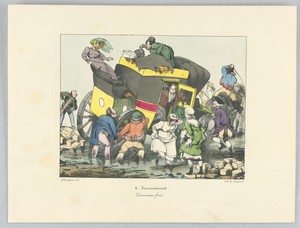 Devouement force, Plate 6 from "Inconvénient"