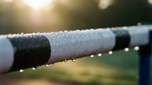 Dew on Hurdle