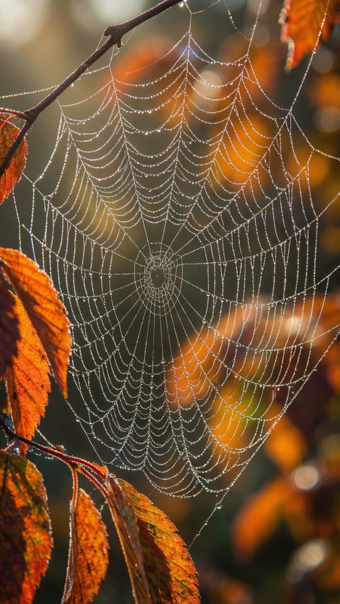Dew Web Prisms by Wallpapers.art Studio