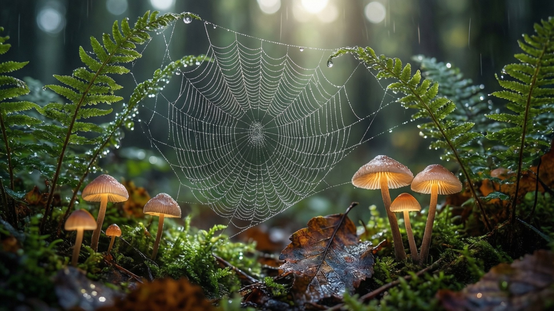 Dewdrop Fairy Web by Wallpapers.art Studio
