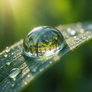 Dewdrop Reflection