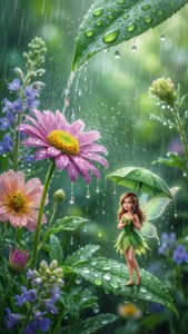 Dewdrop Shower Flora