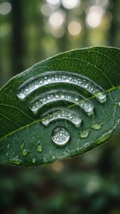 Dewdrop Wi-Fi Nature