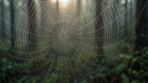 Dewdrops on Web