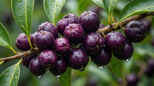 Dewy Curry Berry Cluster