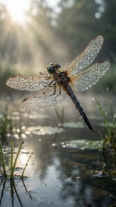 Dewy Dragonfly Dawn
