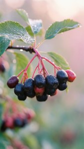 Dewy Elderberries Dreamy Morning