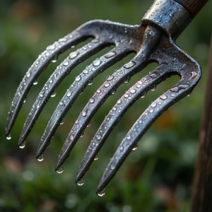 Dewy Pitchfork Prongs