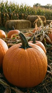 Dewy Pumpkin Patch