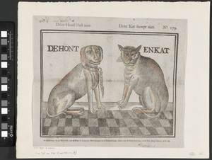 Deze hond blaft niet. / Deze kat snoept niet
