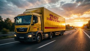 DHL Highway Sunset