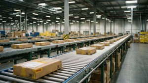 DHL Warehouse Interior