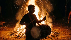 Dhol by Bonfire