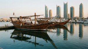 Dhow Boats in Kuwait Marina