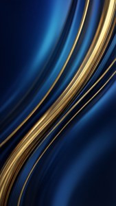 Diagonal Gold Stripes