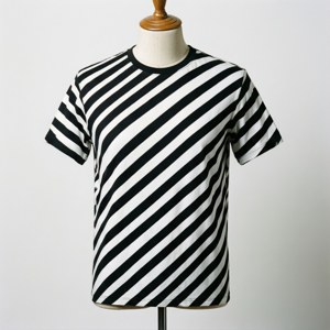 Diagonal Stripe Tee