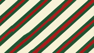Diagonal Web Stripes