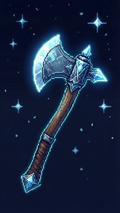 Diamond Axe Starry Void
