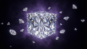 Diamond Block in Void