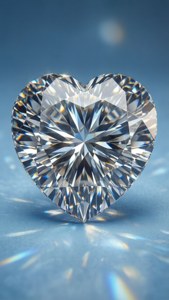 Diamond Heart Sparkle